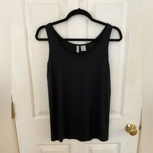 Paraphrase Black Tank Top